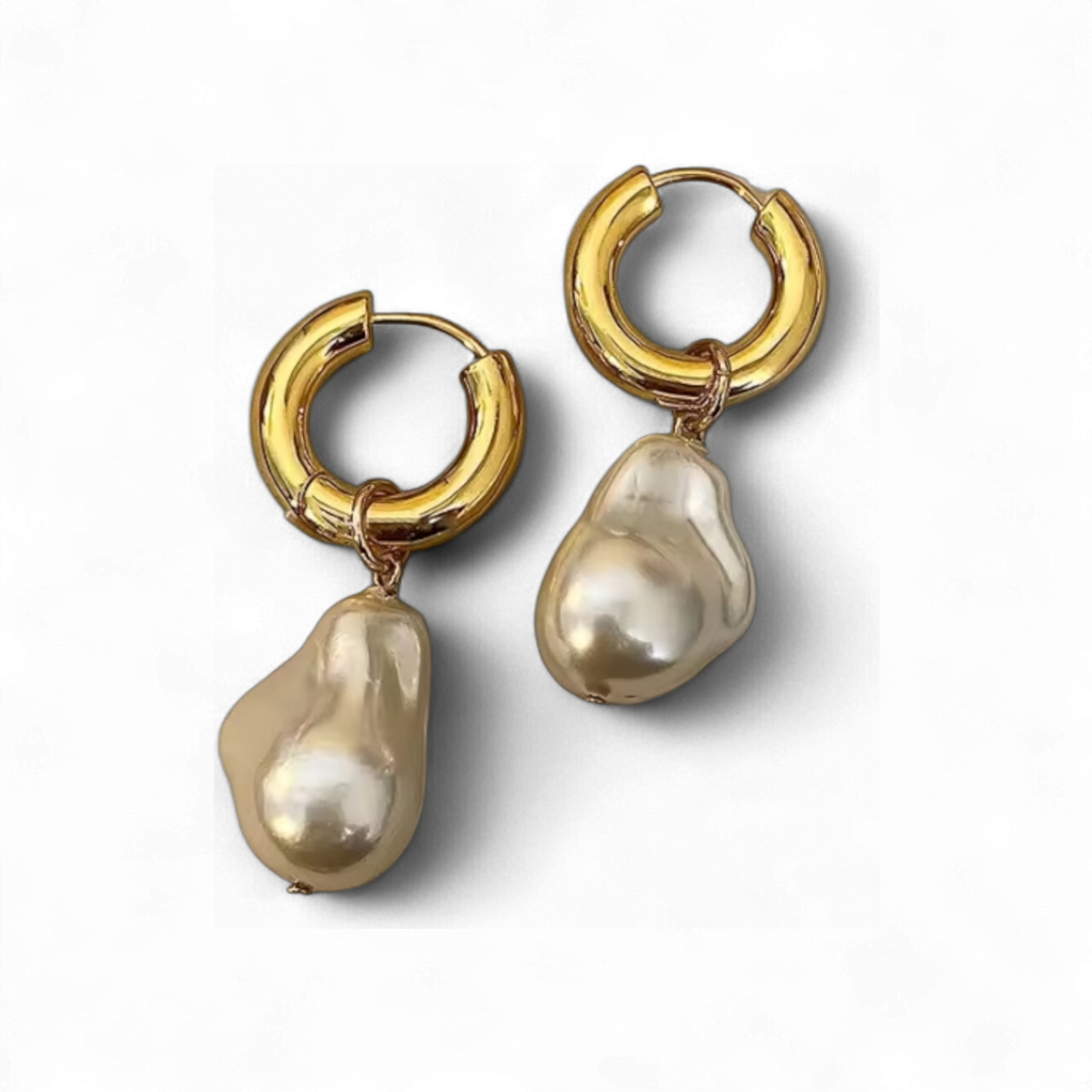 Pearl Hoops